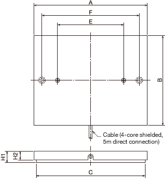 Low-profile Load Cell Floor Scale