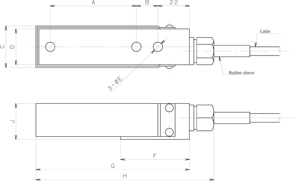 TU-CR(T)☐☐N/KN-G6 Outline Dimensions